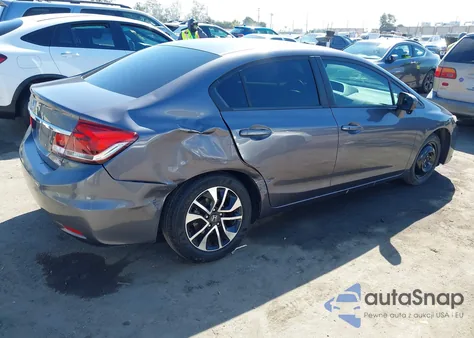 2014 Honda Civic Ex из США, поврежденный, VIN 19XFB2F82EE253655